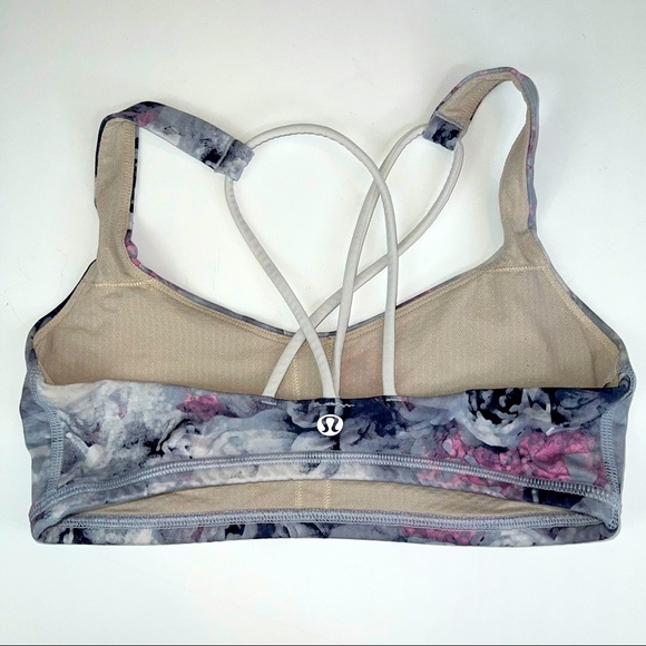 Lululemon Free To Be Bra Parallel Strap Moody Mirage Sz 4 - Picture 6 of 10
